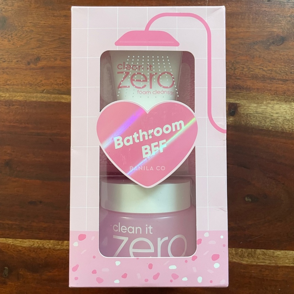 Clean It Zero makeup remover set